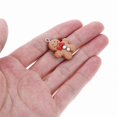 thumbnail image 4 of 20Pcs Resin Pendants Mini Gingerbread Man Beads Gingerbread Man Charms For Jewlery Making, 4 of 4