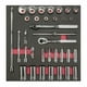 thumbnail image 1 of Juego Dados Y Acc. Urrea 3/8 SAE Cortos & Largos 35 Pzs, 1 of 2