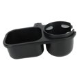 thumbnail image 3 of Snack Holder 2 In 1  Snack Holder Universal  Snack Catcher For Children Travel Daily Life Black, 3 of 7