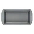 thumbnail image 4 of Farberware GOLDEN BAKE 2 Pcs Bakeware Nonstick Loaf Pan Set, Dishwasher Safe and Oven Safe to 450°F, Two 9-inch x 5-inch, Gray, 4 of 12