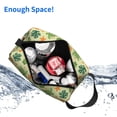 thumbnail image 4 of Uemuo Sea Turtle Pattern Portable Toiletry Bags with Handle, Waterproof travel Make up Bags for Women, Large Capacity Travel Cosmetic Bags, 4 of 9
