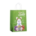 thumbnail image 2 of 12PC Easter Gift Bags Kraft Paper Bags with Handles, Colorful Bunny Design for Easter Egg Hunts, Party Favors Candies Goodie Bags Bulk, Packaging, Gifts, 2 of 6