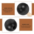 thumbnail image 5 of BESTONZON 4pcs Ethereal Drum Mallet Drumsticks Heads Percussion Instrument Drumsticks Parts, 5 of 6