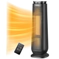 thumbnail image 1 of Pelonis Space Heater Portable for Indoor Use, 23 Inch Electric Heater with remote for Bedroom, 1500W PTC Fan Heater with Overheating&amp; tip-over Protection, Quiet, Energy Efficient,, 1 of 6