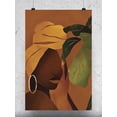 thumbnail image 1 of Leaves And Afro Woman Poster - Image by Shutterstock,, 1 of 2