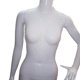 thumbnail image 5 of Top corto de malla Baoblaze para mujer blanco, 5 of 7