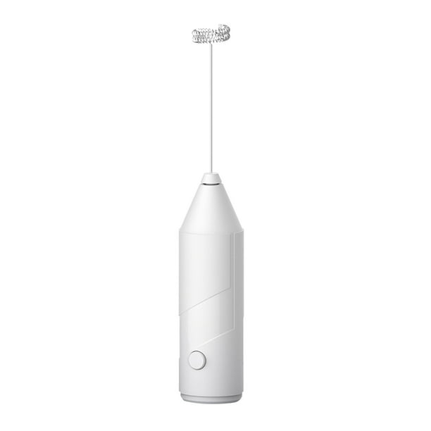 Pisexur Batería de cocina Mini cafetera para espumar leche, batidor, espumador de café manual, crema para capuchino (se requieren 2 pilas AA). para la cocina del hogar
