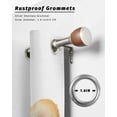 thumbnail image 6 of nqOlkjepod Outdoor Curtains for Patio Waterproof, Cute Puppy Outdoor Privacy Panels Grommet, Modern Sitting Pet Dog Watercolor Blackout Outside Curtains for Porch/Cabana/Pergola 54"x108", 2 Panels, 6 of 8