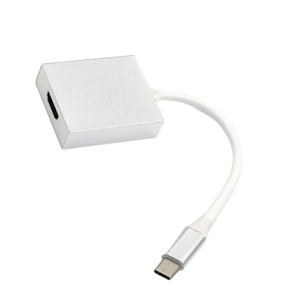 4K Resolution USB C to Hdmis Adapter For Laptop Tablets Smartphone Projection To External Monitors Or TVs