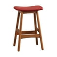thumbnail image 3 of OakvillePark Millcreek Counter Stool (Set of 2), Red, 3 of 5