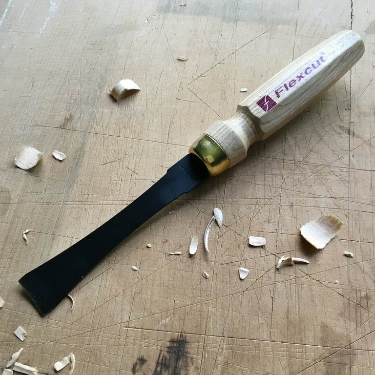 Flexcut Tool Wood Carving Mallet Tool, Sweep #3 (1 inch)