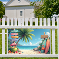 thumbnail image 2 of Tropical Theme Surf Club Welcome Ocean Beach Banner for Summer Parties Beach Events Outdoor Decoration, 2 of 4