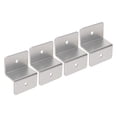 thumbnail image 3 of RV Solar Panel Mounting,4 Sets Solar Panel Solar PV Panel Z Bracket Solar Panel Mounting Z Bracket Sturdy Construction, 3 of 8