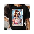 thumbnail image 1 of Retro Horror The unhinged Mom T-Shirt, Vintage Style Creepy Mom Shirt, Halloween Skeleton Mom Graphic Tee, Spooky 50s Mom T-Shirt, 1 of 5