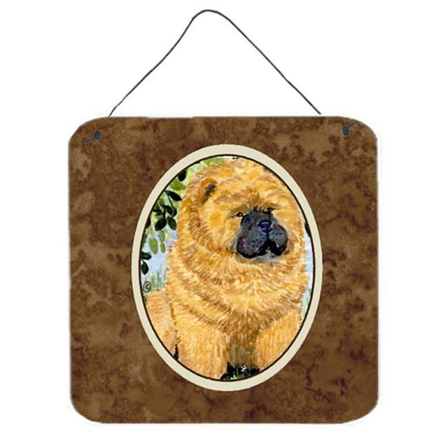 Chow Chow Aluminium Metal Wall or Door Hanging Prints