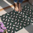 thumbnail image 4 of Green Cartoon Unicorn Flower Pattern Door Rugs,Washable Non Slip Door Mats Indoor,Decorative Door Mats,Entry Mat Indoor for Entrance,Bedroom,Kitchen,Bathroom,20"x32", 4 of 6