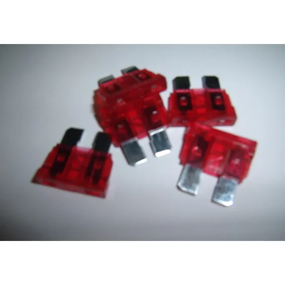 TREND- 25 Atc Fuses Nickel 10 Amp Red For Car Boat Audio Auto Amplifiers Amps More New