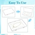 thumbnail image 6 of Clear Flat Breast Milk Freezer Storage Organizer, Space Saving Breastmilk Freezer Tray for Breastfeeding, Bag Organization, Reusable Breastmilk Storage Containers, 7.28 x 4.92 x 0.55 in,Clear, 6 of 7