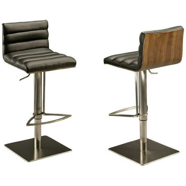 Pastel 30 in. Hannah Bonded Leather Bar Stool - Ballarat ...