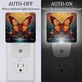 thumbnail image 2 of Butterfly LED Square Night Lights - Stylish and Energy-Efficient Room Lighting!, 2 of 6