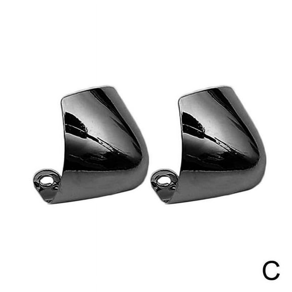 2PCS Metal Shoes Toe Protect Shoe Decor High Heels Repairs V0K9 K5Z6