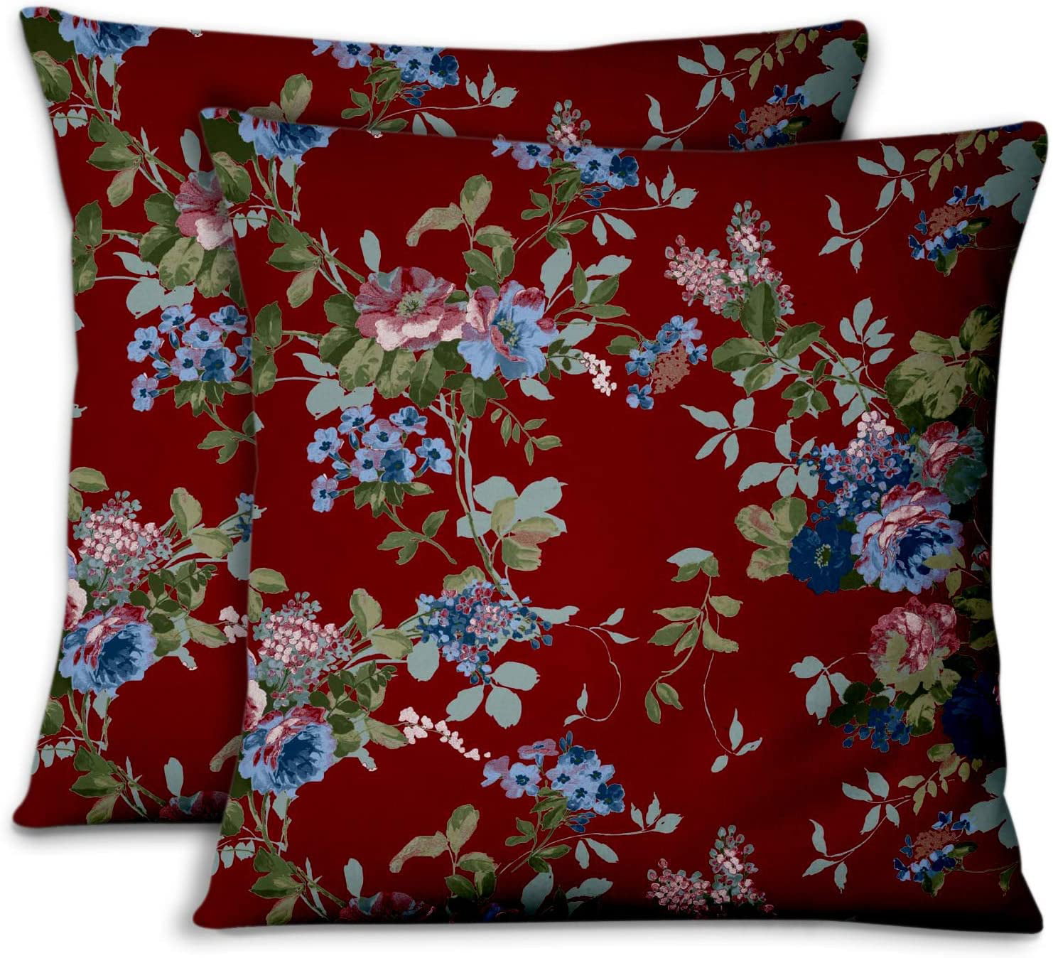 US Seller-4pcs cushion covers  peacock flower seat bulk lot 
