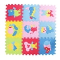 thumbnail image 2 of Alfombras de juego de piso de espuma suave eva entrelazadas azulejos nios guardería rompecabezas animales-a Sunnimix Estera de juego de rompecabezas para niños, 2 of 8