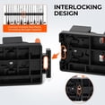 thumbnail image 3 of KastKing GravityLock Fishing Rod Holder, Wall Mounted Rack, Holds Up to 9 Rods or Combos, Heavy-Duty Garage Storage-V9, 3 of 8
