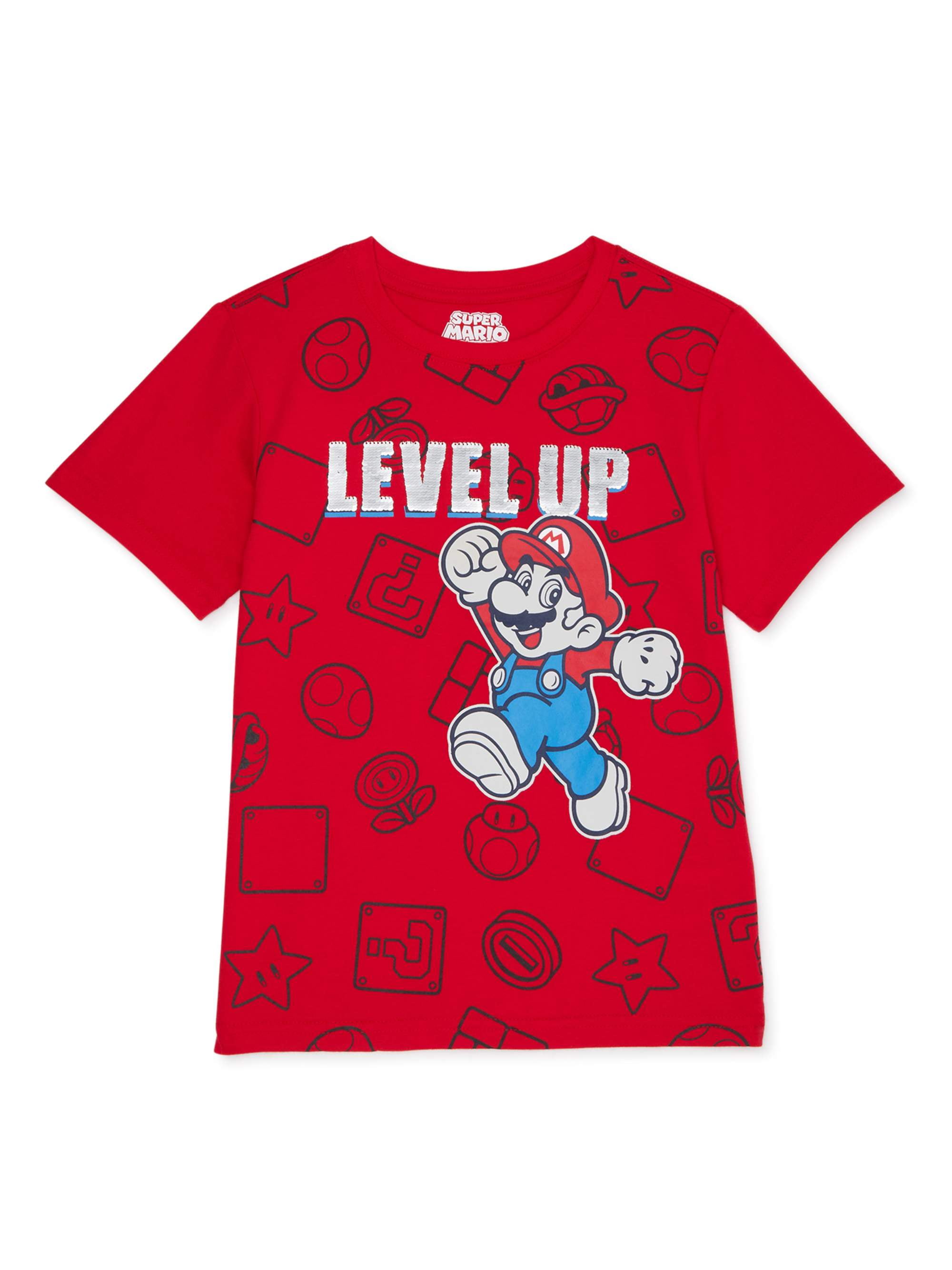 super mario boys shirt