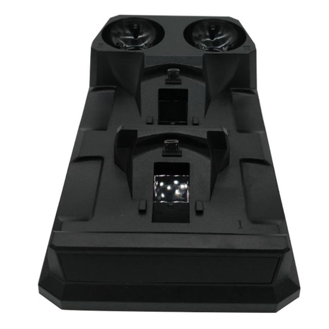 Black Controller DC 5V LED Dual LED Charger Charging Dock Station Stand For Playstation 4