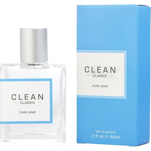 Clean Pure Soap Eau de Parfum Spray - 2 oz - Harmonious Blend of Floral and Woody Notes