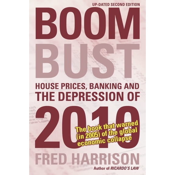 Boom Bust: House Prices, Banking and the Depression of 2010, (Paperback)