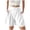 White, variant on Chub Rub Shorts for Women Women's Wide Leg High Waisted Shorts Summer Casual A Line Shorts With Pockets, Size L