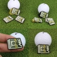 thumbnail image 3 of Giaone Dollar Bill Golf Hat Clip Marker Magnetic Golf Ball Alignment Clip Markers, 3 of 18