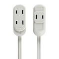 thumbnail image 4 of Hyper Tough 6FT 16AWG White Indoor Extension Cord with 3 Outlets, 125V, 13A, 4 of 8