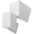 thumbnail image 6 of Ekena Millwork 15 3/4"W x 15 3/4"H x 1"T PVC Hobby Boards, Unfinished (25-Pack), 6 of 6