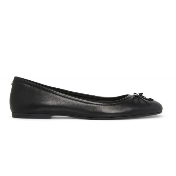 Windsor Smith Womens Black Leather Mocassin Flat Shoes - Babydoll
