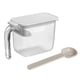 thumbnail image 5 of Contenedor de condimentos Soledad con tapa blanco, 5 of 10