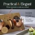 thumbnail image 3 of Set Barillio Moscow Mule de 2 vasos chapados en cobre de 530 ml, 3 of 7