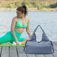 thumbnail image 4 of Nueva bolsa de yoga para mujer, bolsa deportiva para fitness, bolso de mano, bolsa de equipaje, bolsa de viaje de gran capacidad, paquete deportivo, 4 of 6