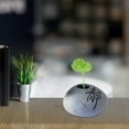 thumbnail image 1 of Giyblacko Flower PotsRustic Ceramic Planter With Personalized Inscription Faux Stone Design Thumbsized Flower Pot, 1 of 5