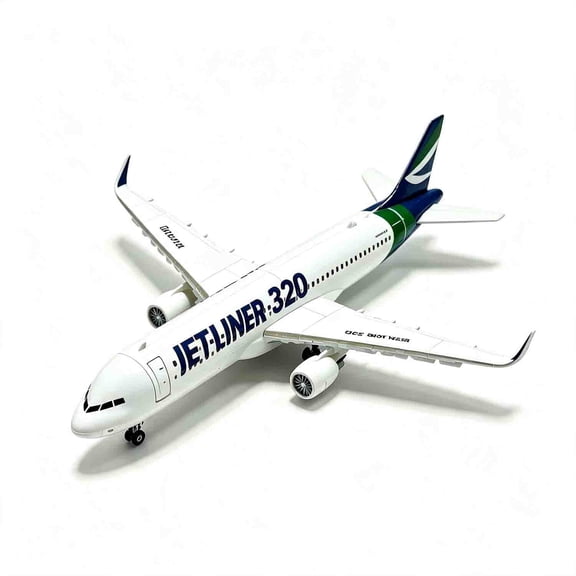 Aasimar A320-Plane-Building-Set, Compatible with Lego-Plane, 129Pcs 1:112 Scale Airliner-Model for Aviation Fans and Display