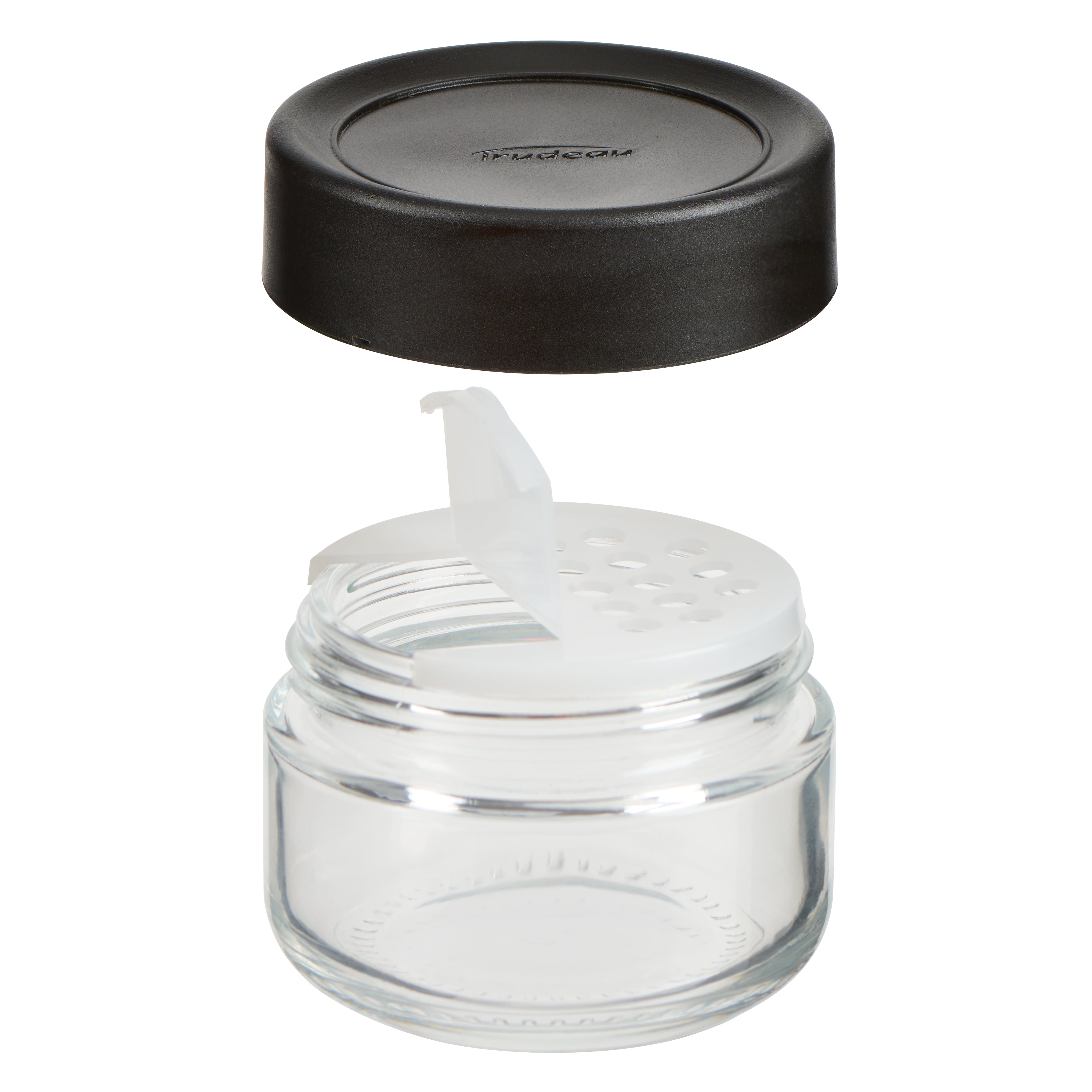 Trudeau STAK Grand Pot Empilable Vide, 200 ml, 1 pièce STAK Grande Pot empilable en verre