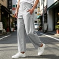 thumbnail image 6 of SeekIslan Women's Pull On Wide Leg Pants High Waisted Straight Pants with Pockets for Casual Daily Wear, 6 of 8