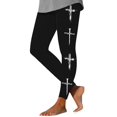 thumbnail image 1 of Pantalon Croix Imprimé pour Femmes de Pâques, 1 of 2