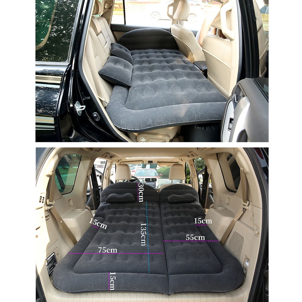 Dcenta Portable Travel Camping Inflatable Air Mattress Fits Most Car Models for Camping Travel