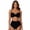 A-Noir, variante sur Puawkoer Shorts de Bain Taille Haute pour Femmes 16-18 Maillot de Bain Hauts pour Juniors Bikini Aguichant Rehausseur Maillot de Bain avec Armatures Maillot de Bain avec Shorts Maillots de Bain Deux Pièces Vintage