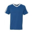thumbnail image 2 of Augusta Sportswear XL Get Rowdy Shoulder Stripe Tee Royal/White 363, 2 of 2