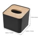 thumbnail image 5 of Funda para caja de pañuelos, caja de pañuelos cuadrada para oficina, caja de pañuelos para sala de estar, servilletero, 5 of 8