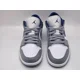 thumbnail image 4 of Ni - ke Ni - ke Air Jordan 1 Low Women's Multi Size Stealth French Blue White DC0774-042, 4 of 5